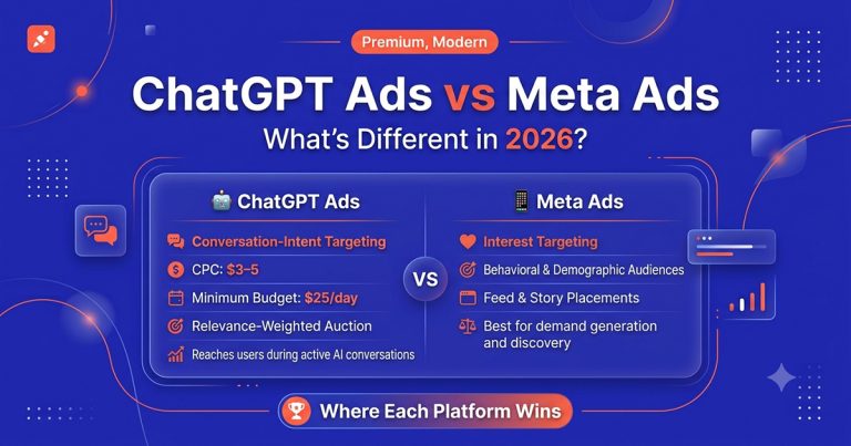 ChatGPT Ads vs Meta Ads
